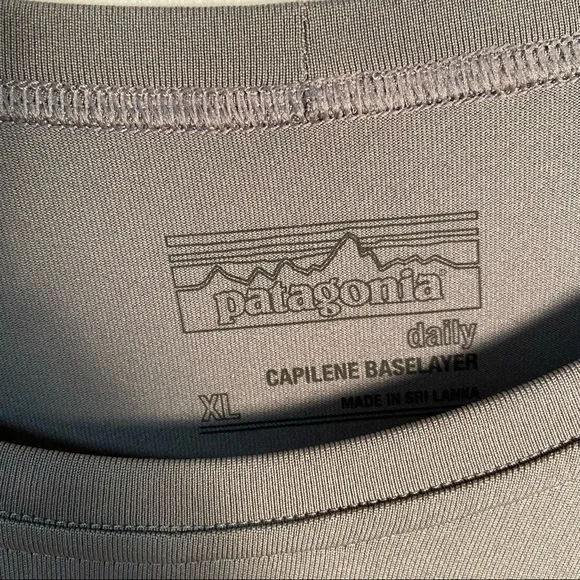 Patagonia Men’s T-Shirt Short Sleeve Gray XL - Picture 7 of 10